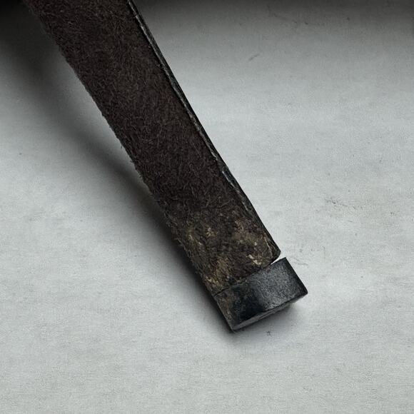 Yves Saint Laurent Stiletto Heel Ankle Boot Womens Sz 7.5N Brown Suede Point Toe - Picture 10 of 10